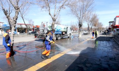 BÜYÜKŞEHİR'DEN DEZENFEKSİYON REKORU