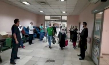 Erzurum'da bu kez alkışlar tedavisi tamamlanan hastalar için!