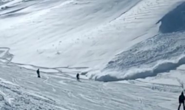 Palandöken'de Çığ Düştü!