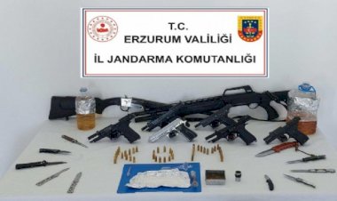 Erzurum'da Uyuşturucu Operasyonu