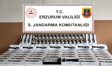 Oltu’da Gümrük Kaçağı 115 Akıllı Saat Ele Geçirildi