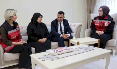 Kurban Bayramı’nda Şehit Ailelerine Anlamlı Ziyaret