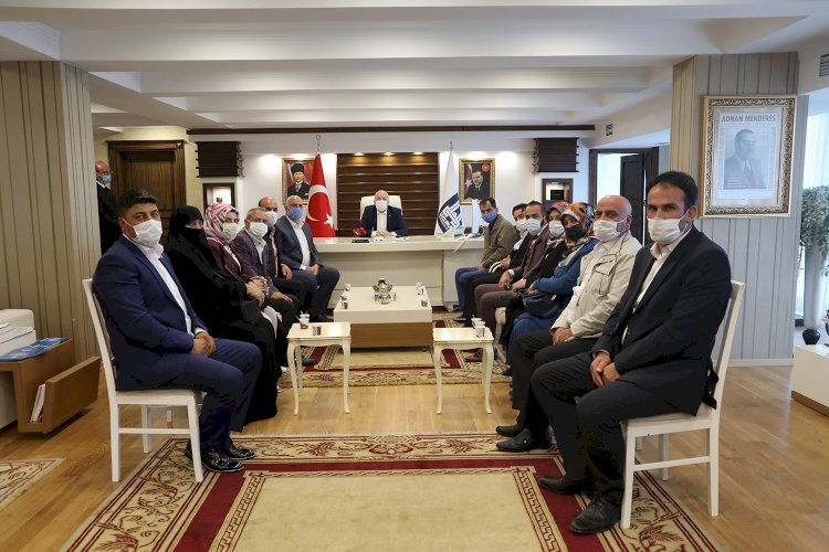 AK Parti Oltu Teşkilatından, Başkan Sekmen’e ziyaret