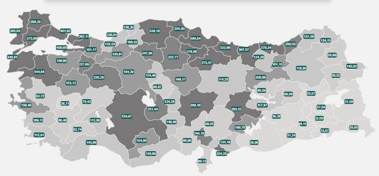 İl il haftalık vaka sayıları açıklandı