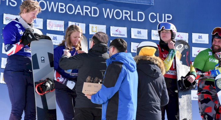 FIS Dünya Snowboard Kupası Erzurum’da Tamamlandı