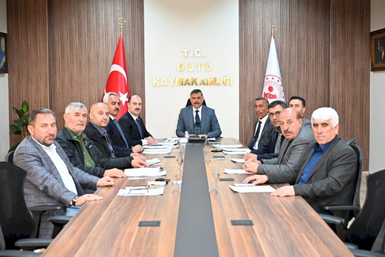 Oltu Organize Sanayi Bölgesi Müteşebbis Heyet Toplantısı Gerçekleştirildi