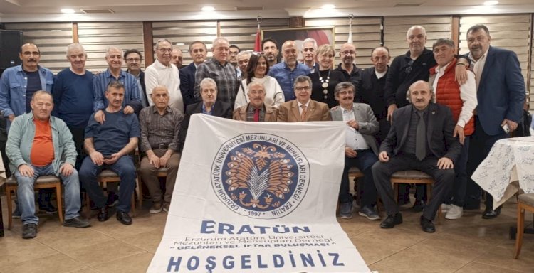 Atatürk Üniversitesi Mezunları, İftar Programı İçin İstanbul'da Bir Araya Geldi