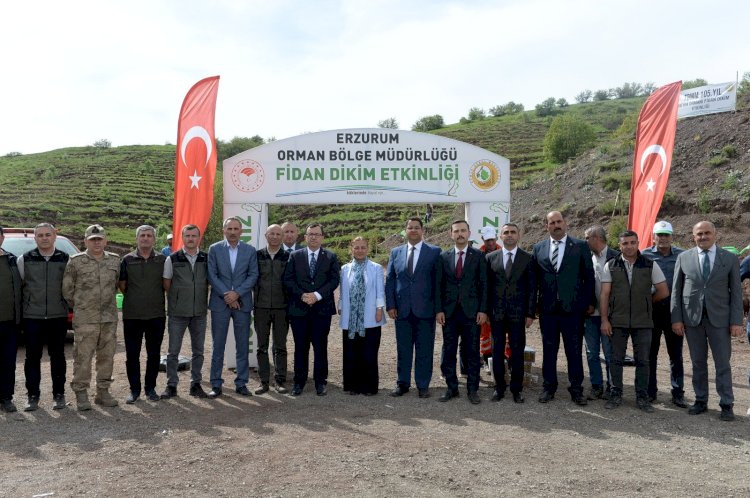 TBMM’nin 105. Yılı Anısına 105 Bin Fidan Toprakla Buluştu