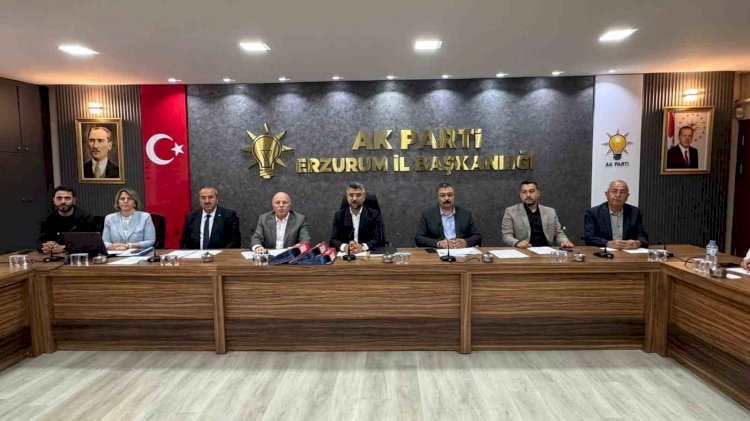 AK Parti Erzurum Teşkilatı Yol Haritasını Belirledi